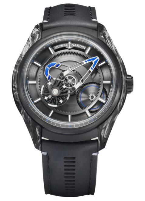 Review Best Ulysse Nardin Freak X Bucherer BLUE Edition Watch 2303-270LE-2A-CARB/0A watches sale